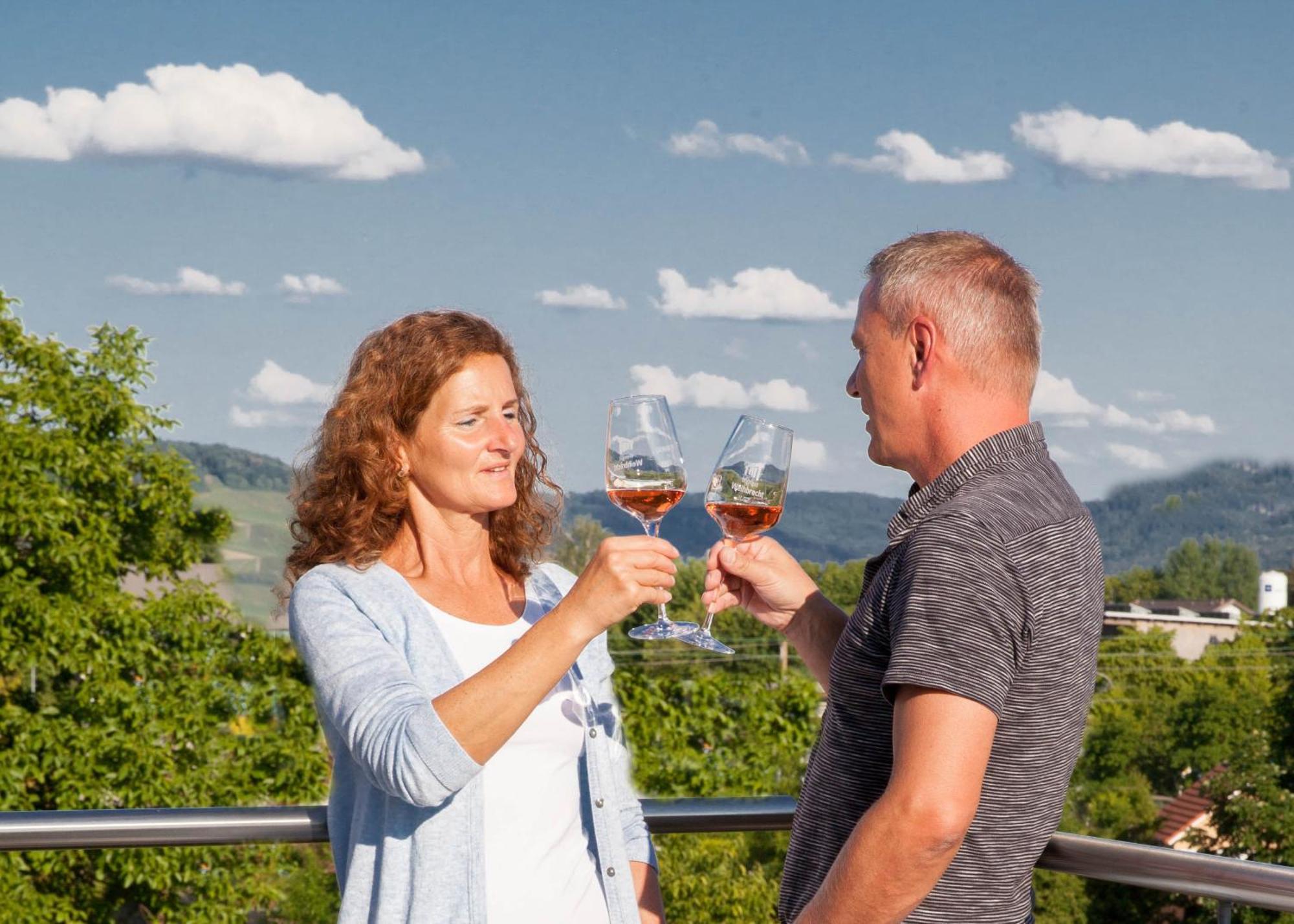 Wein & Bett Weihbrecht Hotell Bretzfeld Exteriör bild